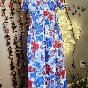 Jessica Simpson Floral Maxi Dress